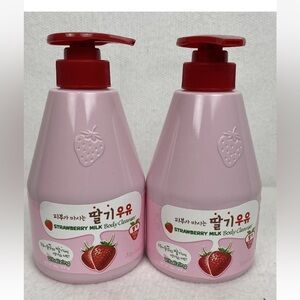 Lot of 2 Strawberry Body Cleanser K Beauty Korean 560mL